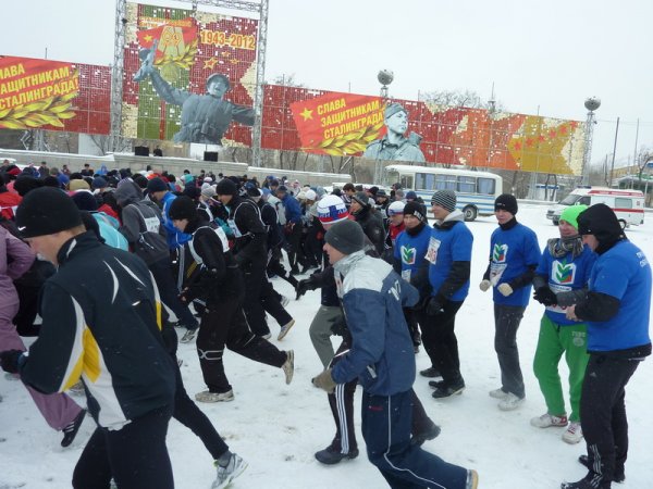 Волгоградские профсоюзы в легкоатлетическом пробеге
