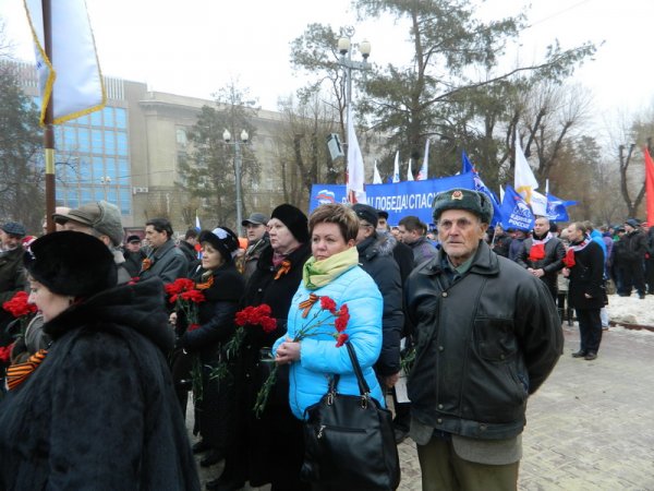 Участие в праздновании 72-годовщины Победы под Сталинградом 02.02.2015 г