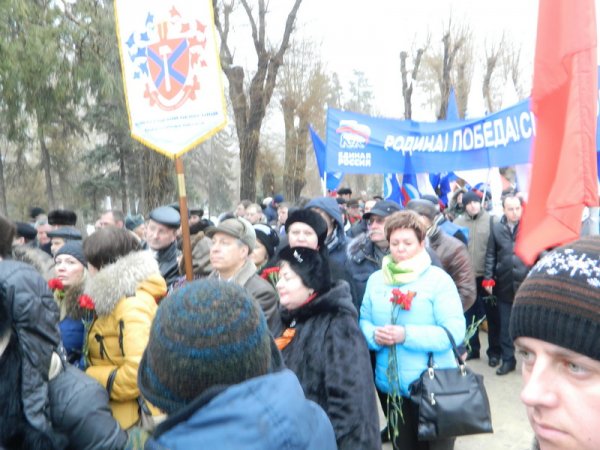 Участие в праздновании 72-годовщины Победы под Сталинградом 02.02.2015 г