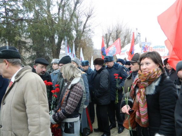 Участие в праздновании 72-годовщины Победы под Сталинградом 02.02.2015 г