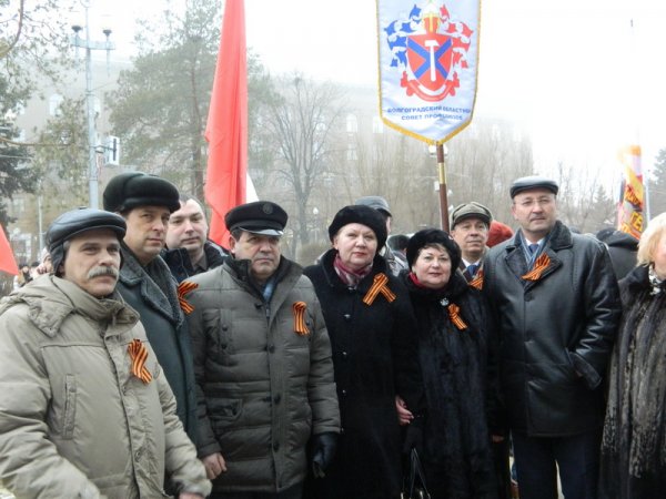 Участие в праздновании 72-годовщины Победы под Сталинградом 02.02.2015 г