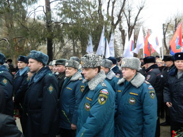 Участие в праздновании 72-годовщины Победы под Сталинградом 02.02.2015 г