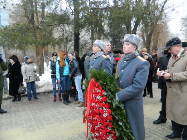 Участие в праздновании 72-годовщины Победы под Сталинградом 02.02.2015 г