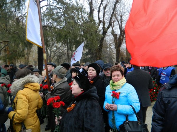 Участие в праздновании 72-годовщины Победы под Сталинградом 02.02.2015 г