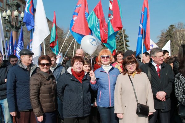 В Волгоградской области отметили третью годовщину воссоединение Крыма с Россией
