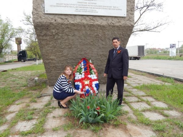 Памятник автомобилистам Великой Отечественной войны «ЗИС-5»  	после восстановительного ремонта продолжает свой легендарный путь на постаменте