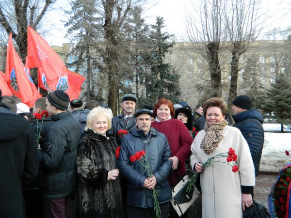 Участие в праздновании 73-годовщины Победы под Сталинградом 02.02.2016 г