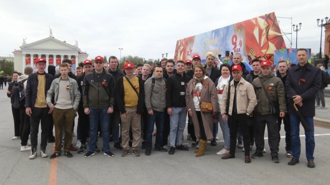 Студенты ДНР отметили 9 Мая в городе на Волге