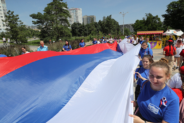 Трудовые коллективы Волгоградской области отметили День России
