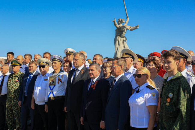На главной высоте России открыт памятник астраханцам–защитникам Сталинграда