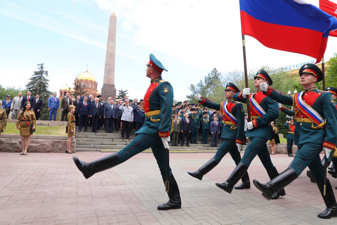 В Волгограде проходят главные памятные мероприятия, посвященные Дню Победы