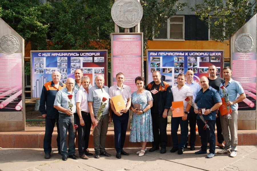 Трубопрокатному цеху №1 Волжского трубного завода исполнилось 45 лет