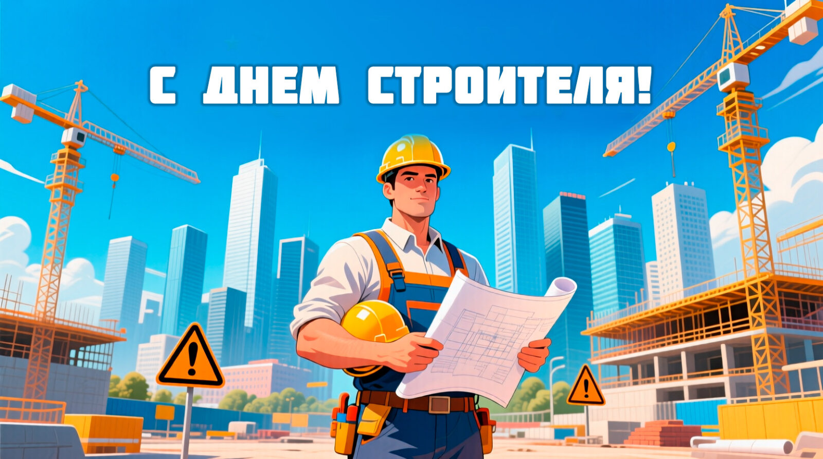 10 августа – День строителя