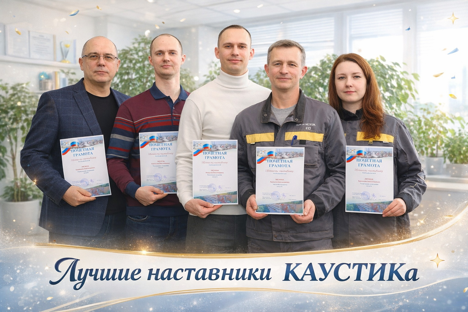 Встречаем лучших наставников КАУСТИКа по итогам 2025 года!