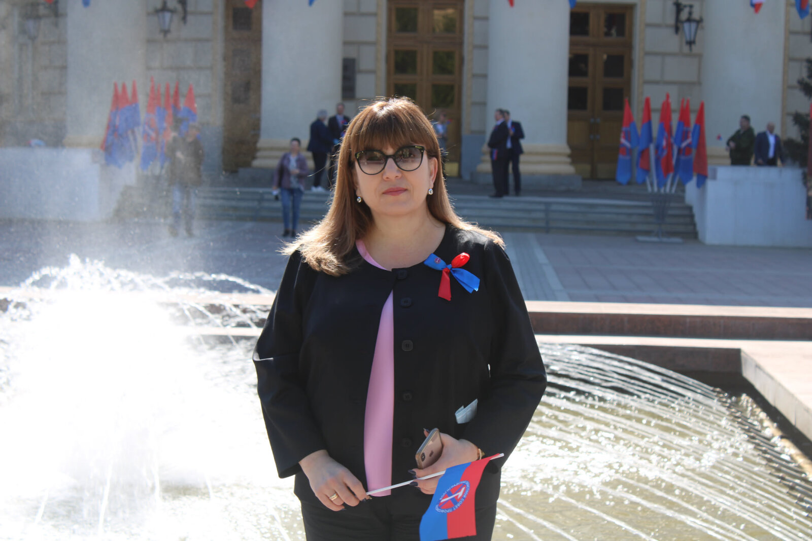 Поздравление председателя облсовпрофа Татьяны Гензе с Днём международной солидарности трудящихся