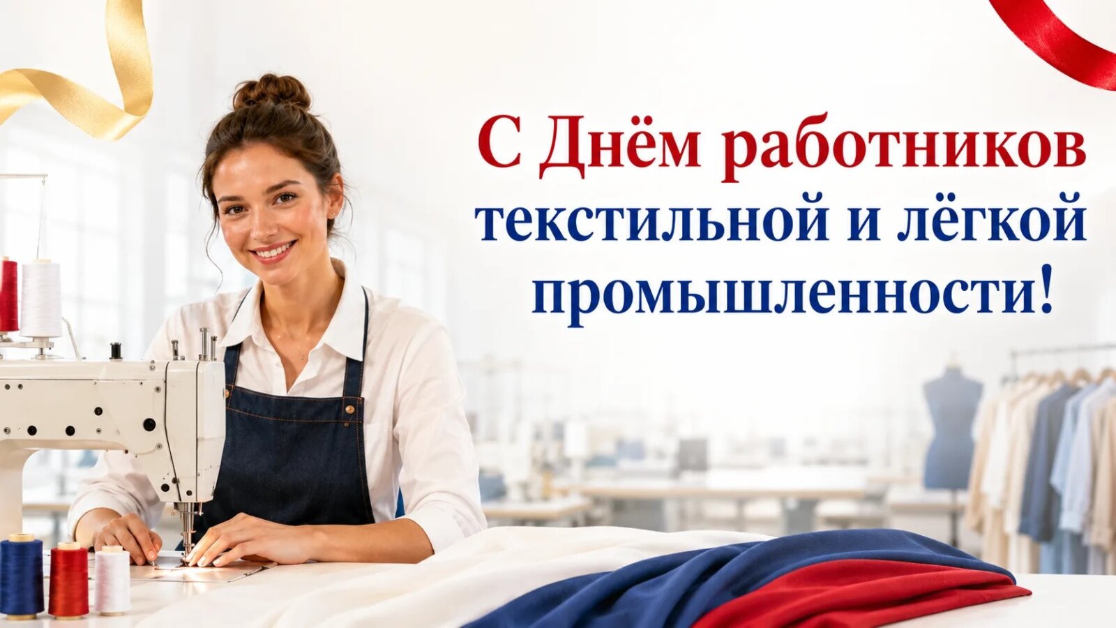 Работники текстильной и легкой промышленности 14 июня отметят свой профессиональный праздник!