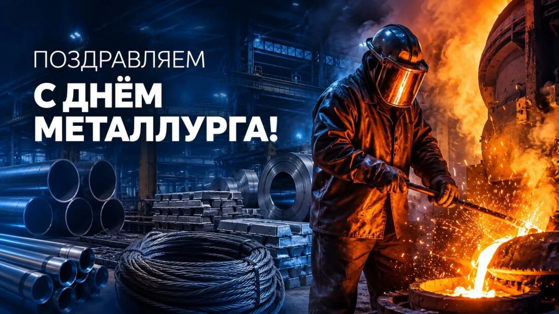 С Днем металлурга!