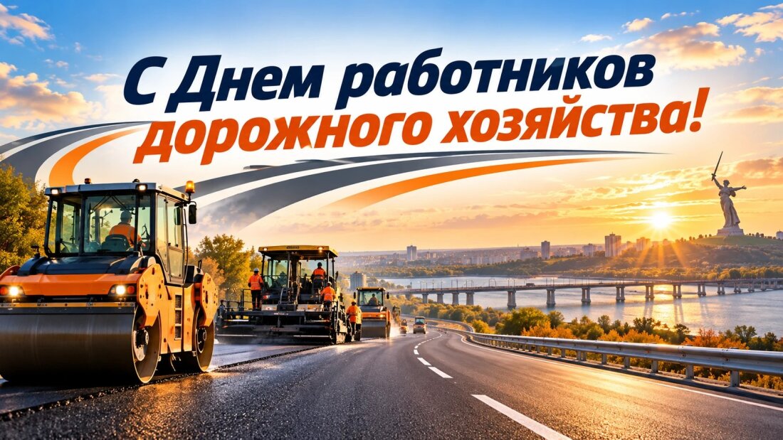 Поздравляем с профессиональным праздником – Днем работников дорожного хозяйства!